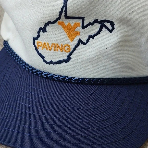 Vintage "WV Paving" Embroidered Trucker Hat - Picture 7 of 7
